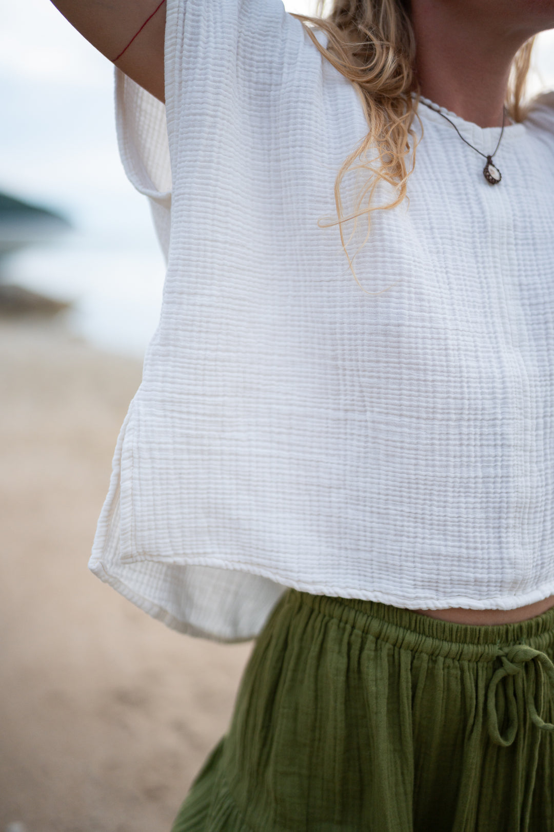 Linen Muslin Skirt 