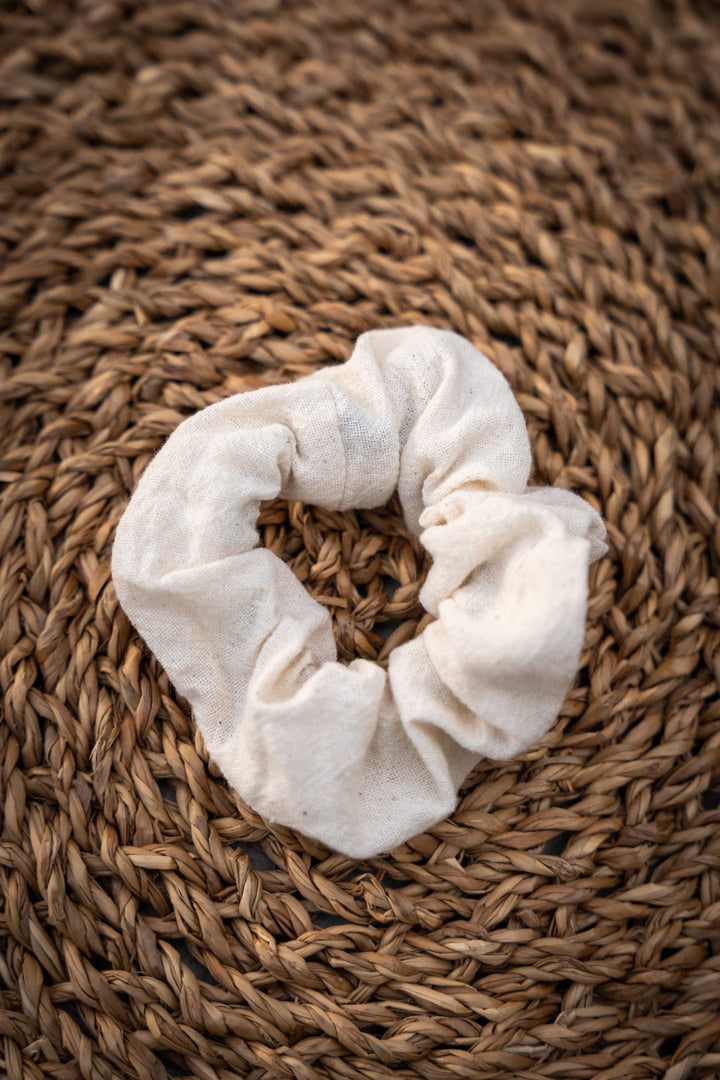 Bunte Baumwoll Scrunchies