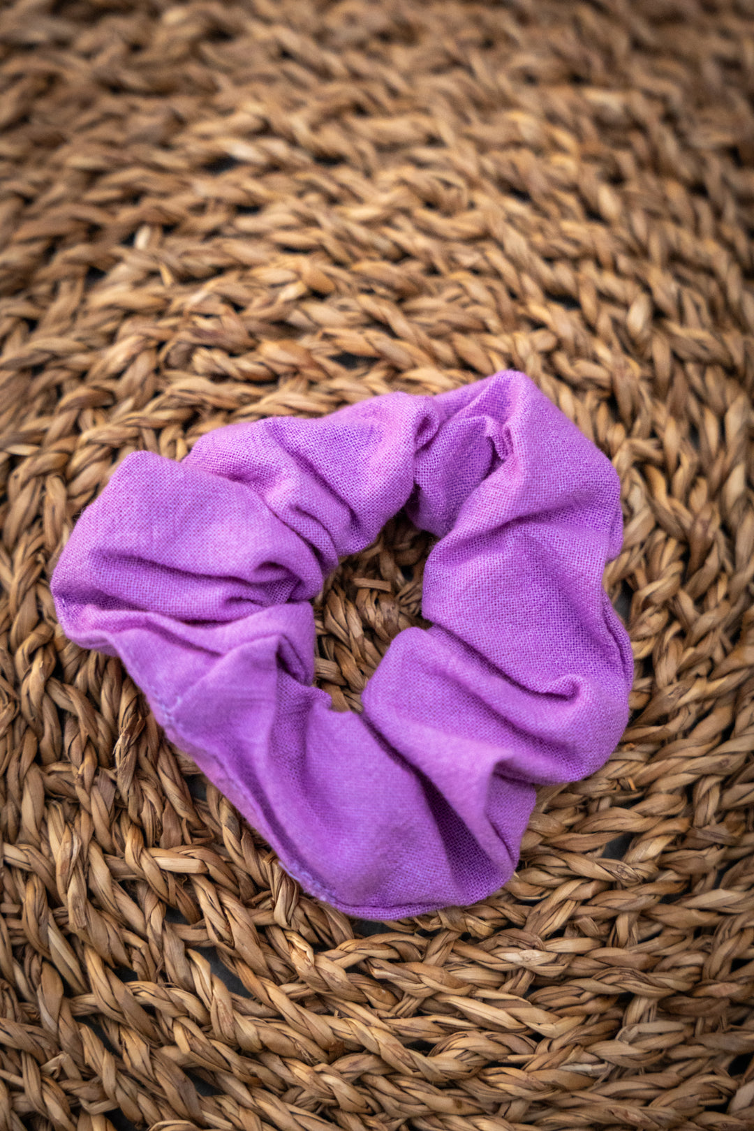 Bunte Baumwoll Scrunchies