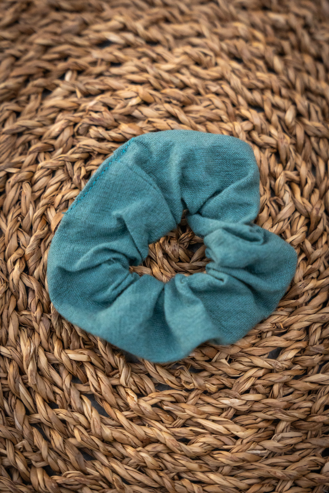 Bunte Baumwoll Scrunchies