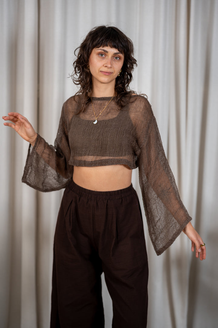 Nereya Netz Crop-Top