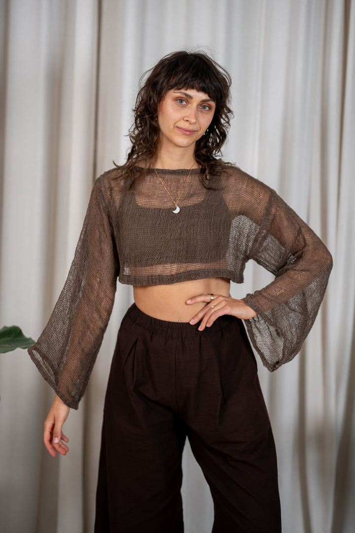 Nereya Netz Crop-Top
