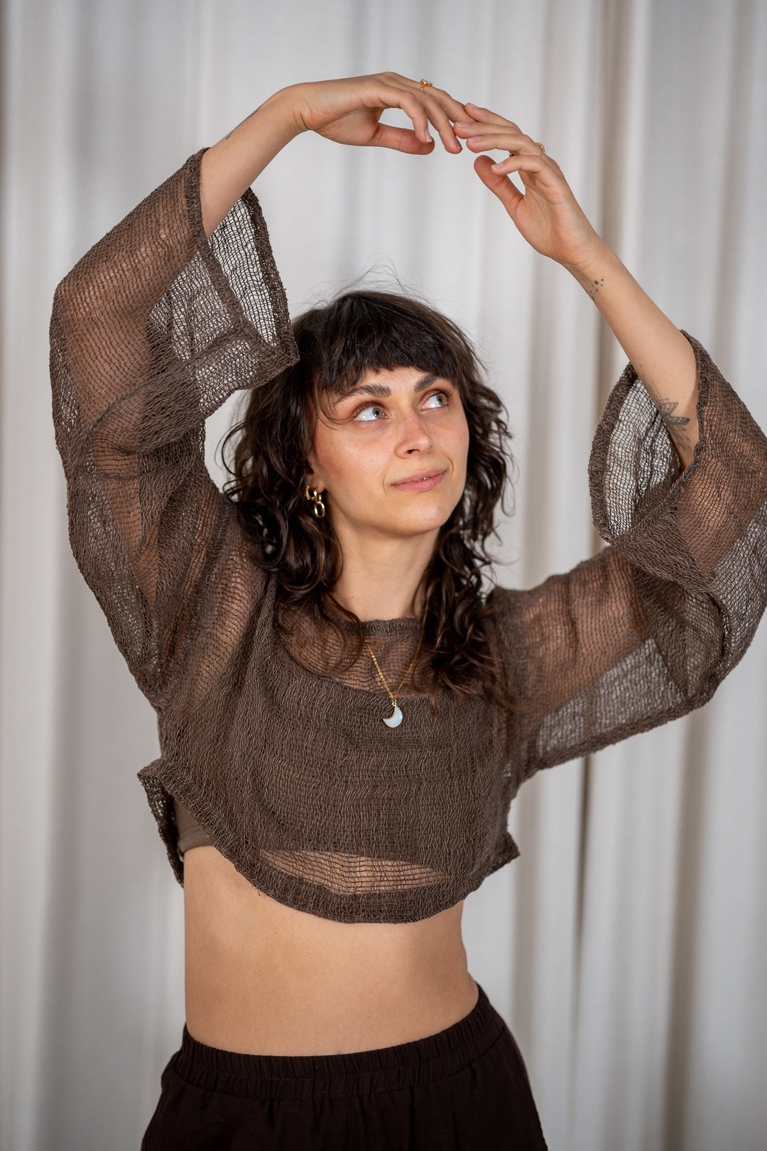 Nereya Netz Crop-Top