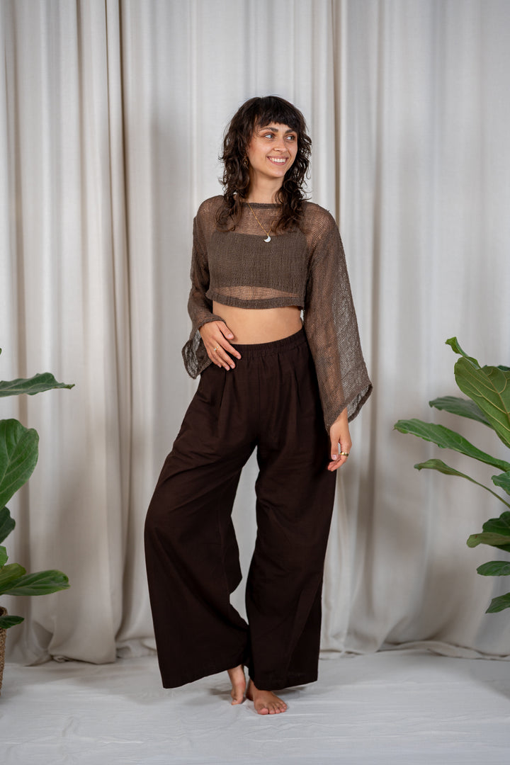 Nereya Netz Crop-Top