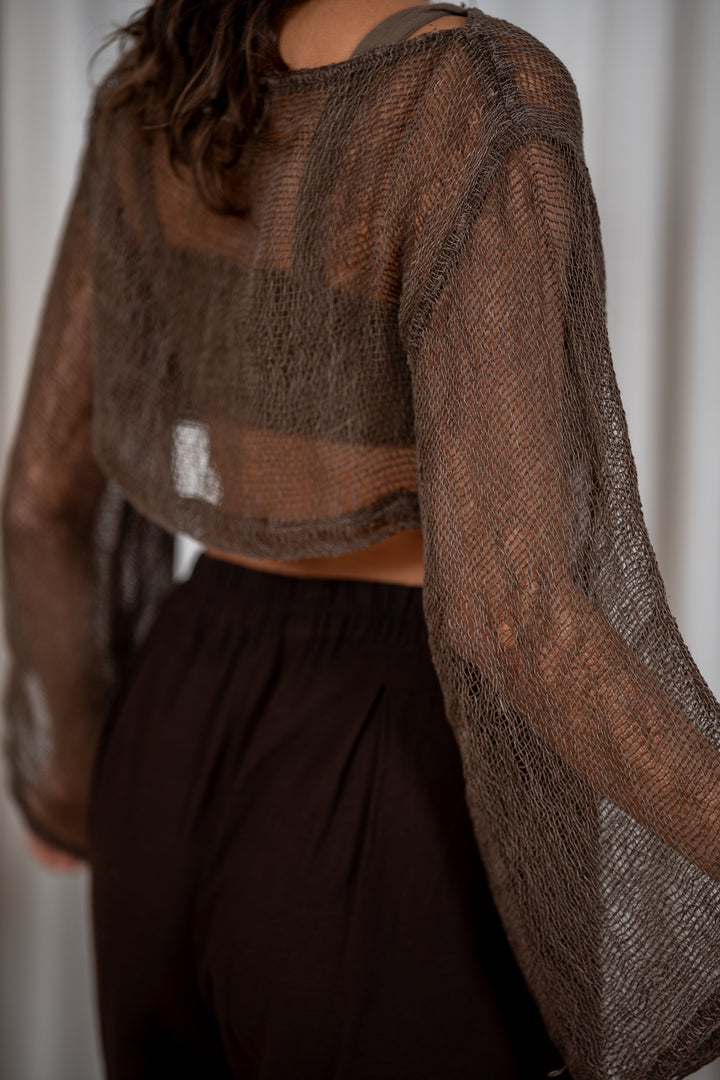 Nereya Netz Crop-Top