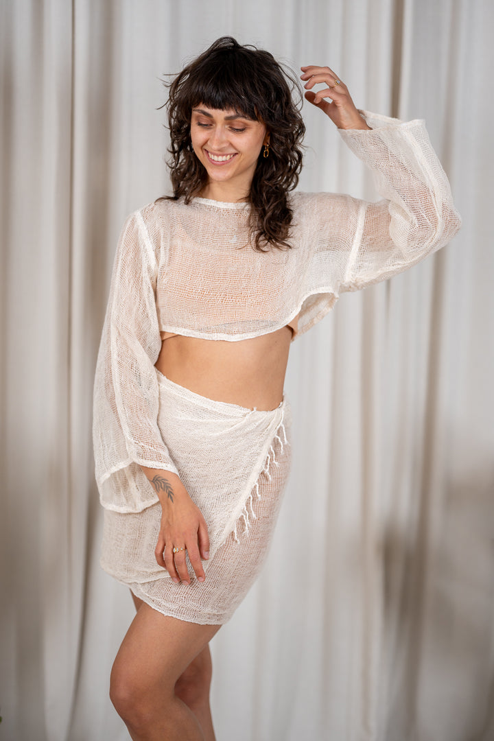Nereya Netz Crop-Top