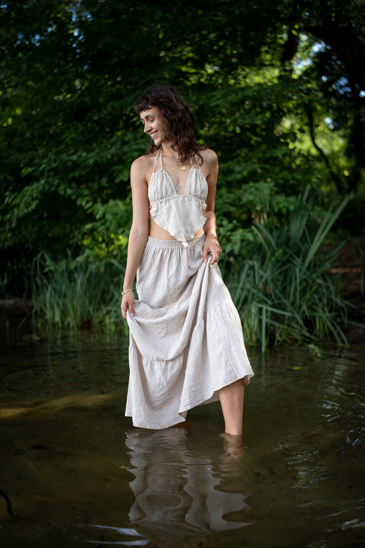 Naia Mermaid Top mit Leinen