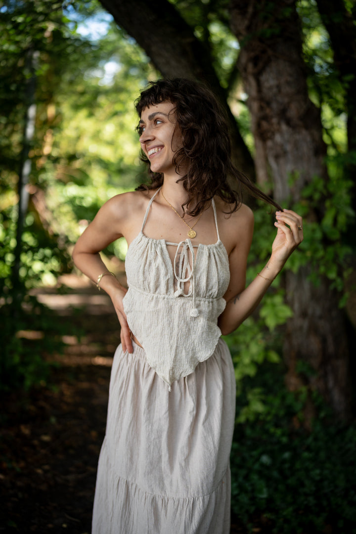 Naia Mermaid Top mit Leinen