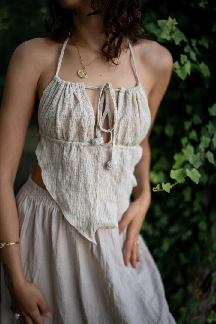 Naia Mermaid Top mit Leinen