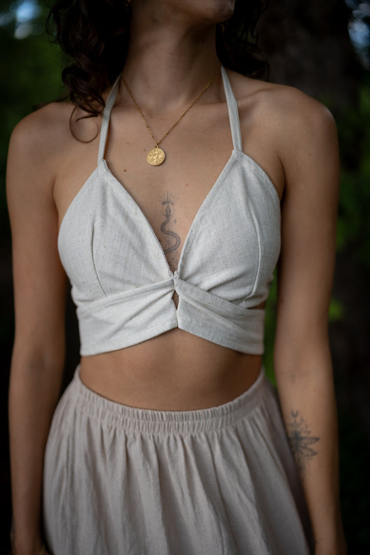 Harmonia top made from 100% hemp