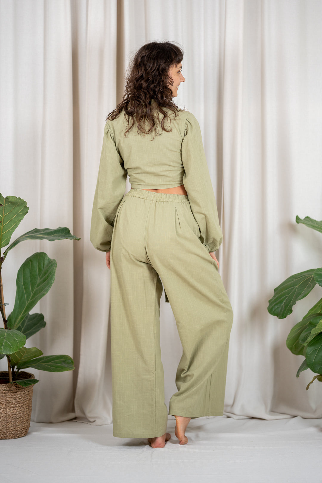 Kyra muslin pants