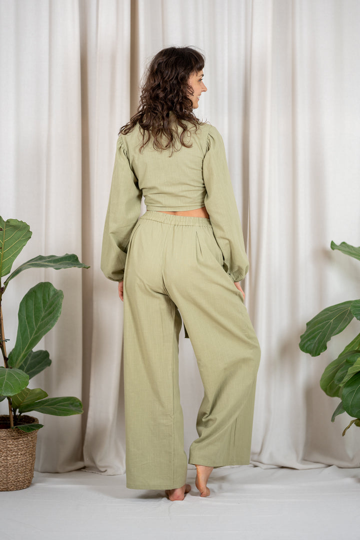Kyra muslin pants