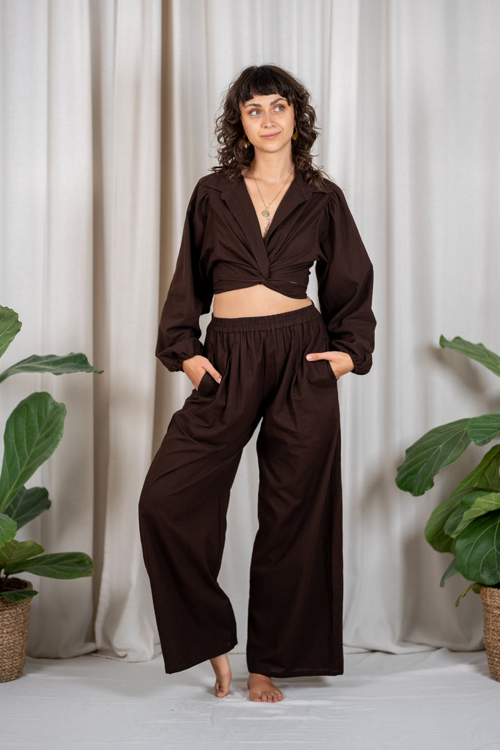 Kyra muslin pants