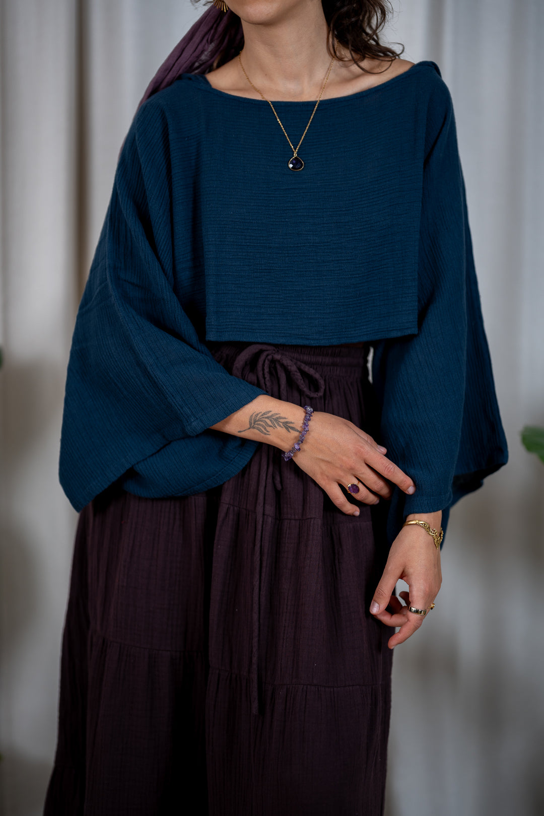 Nia Hooded Top