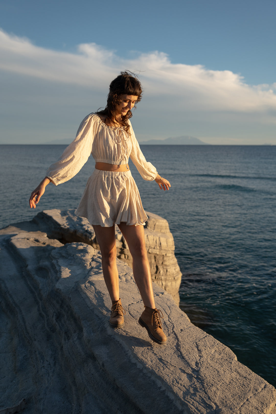 Epona skirt with linen