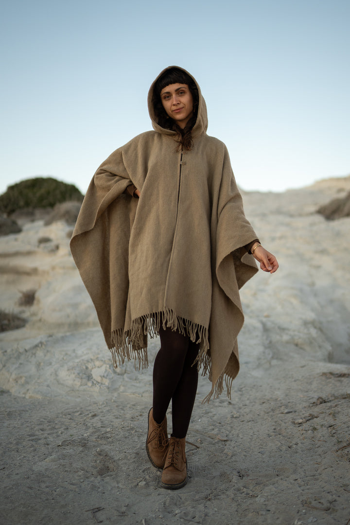 Mae wrap top made of 100% linen