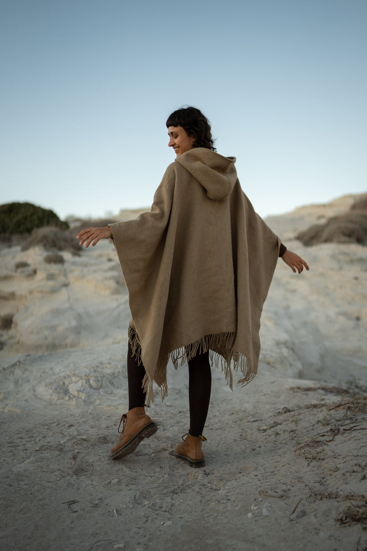 Mae wrap top made of 100% linen