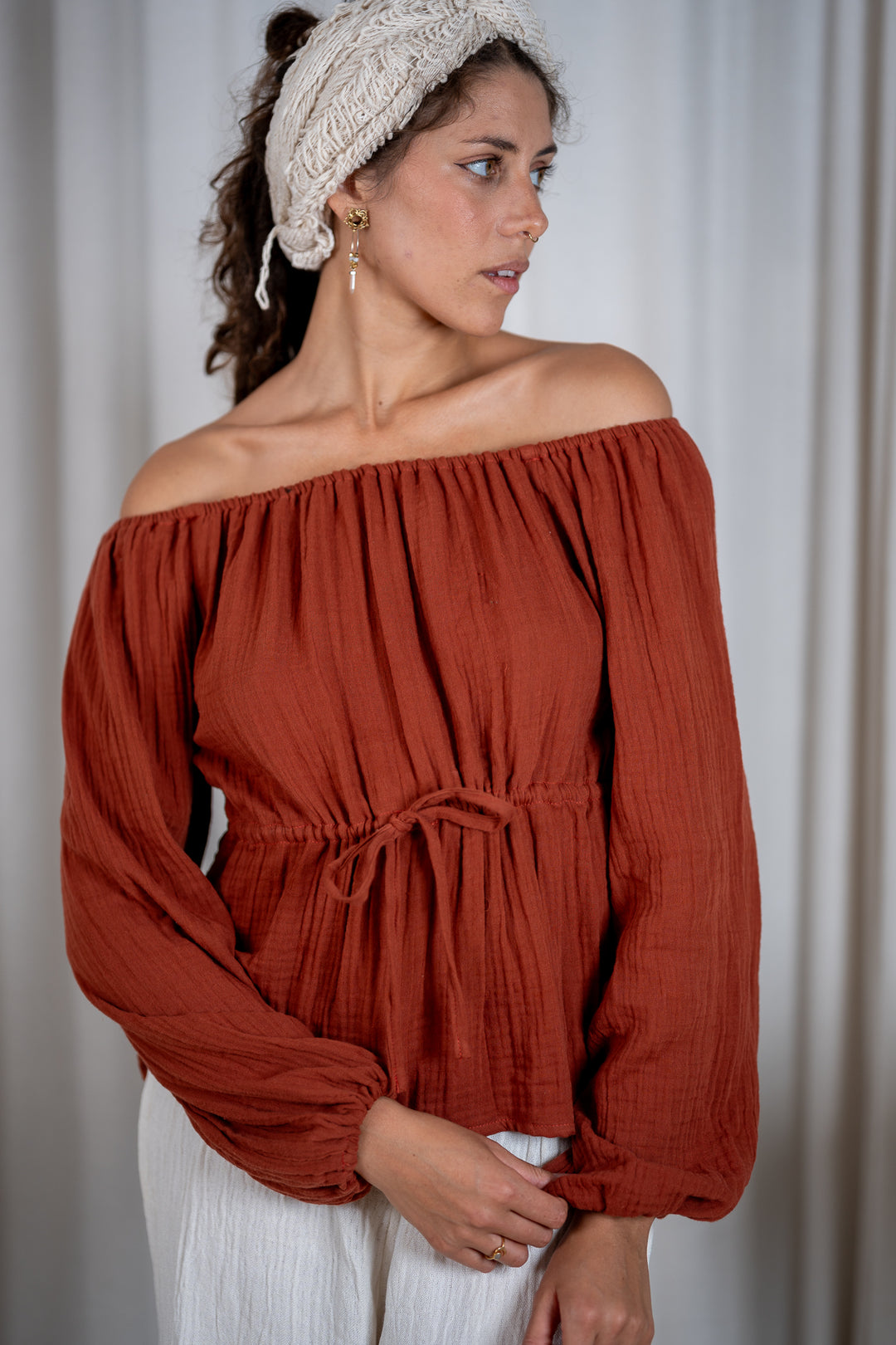 Leandra Muslin Blouse