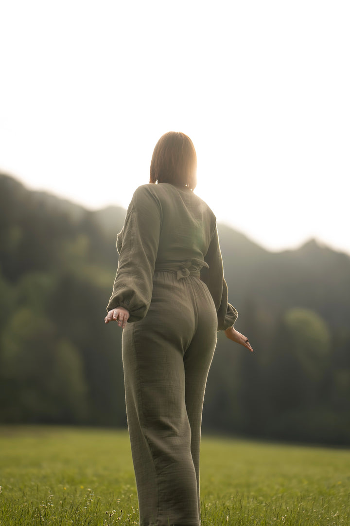 Kalila muslin pants