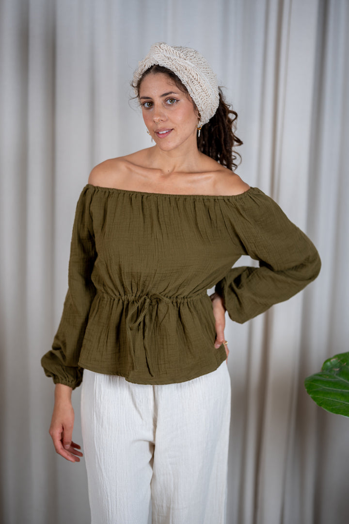 Leandra Muslin Blouse
