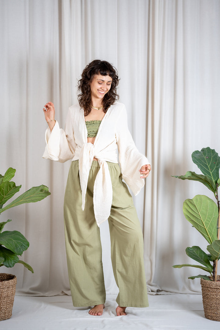 Yumana Musselin Kimono