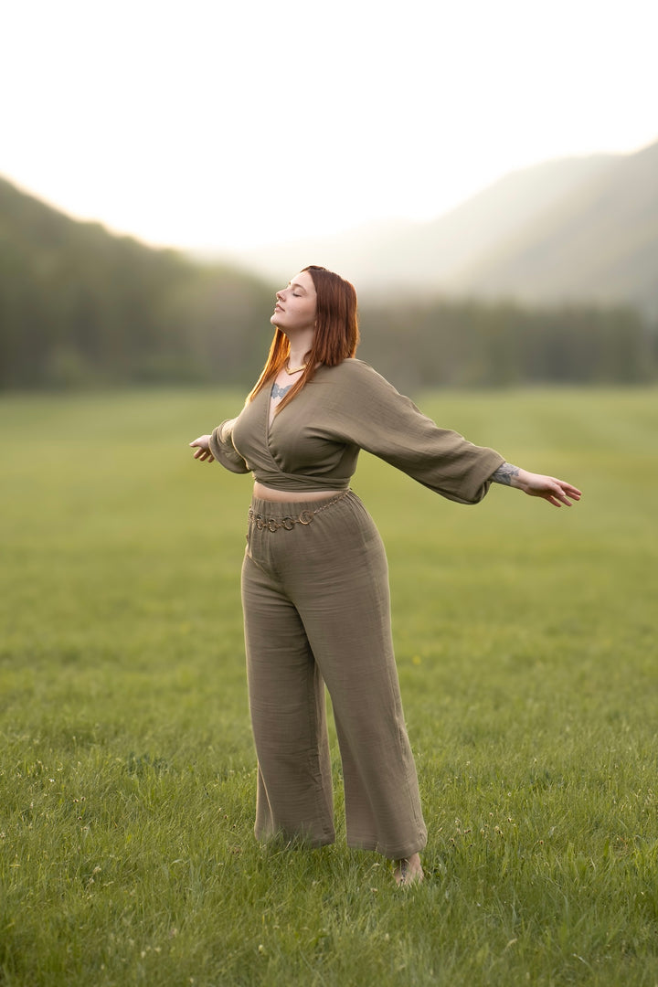Kalila muslin pants