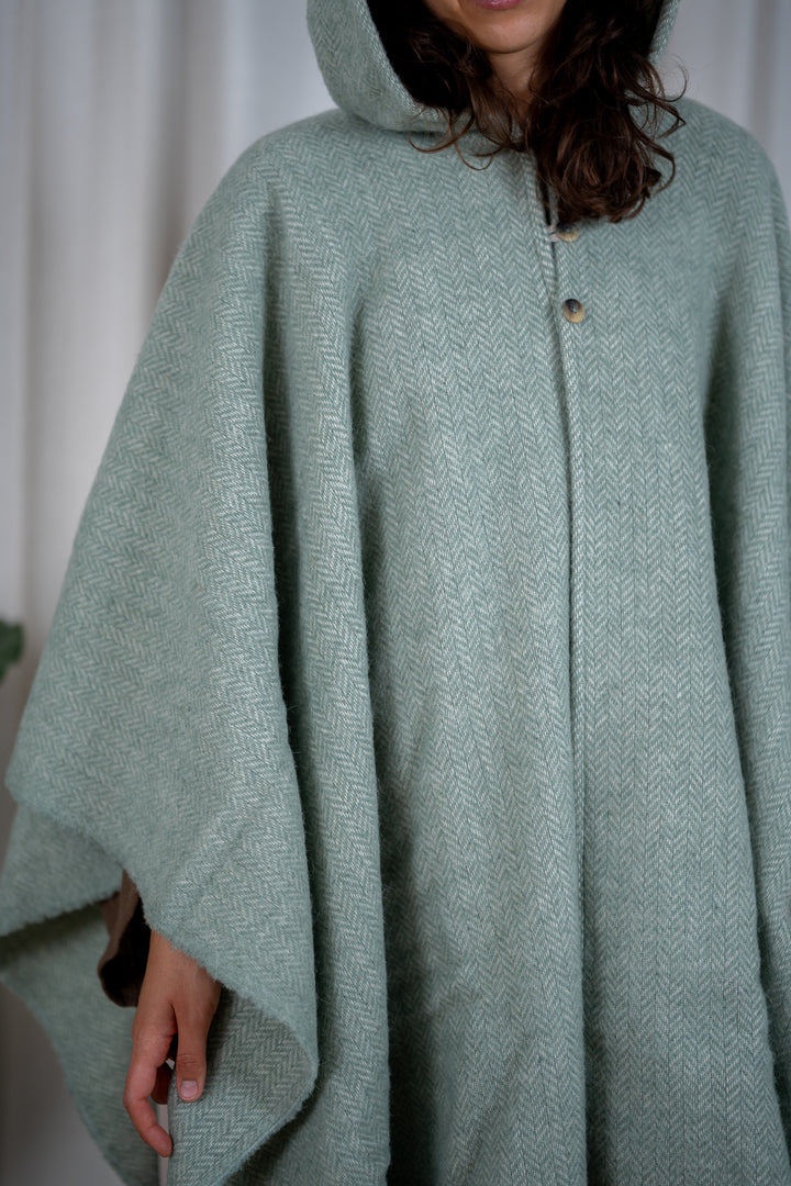 Fairy Cape in 100% Bouclé Wool