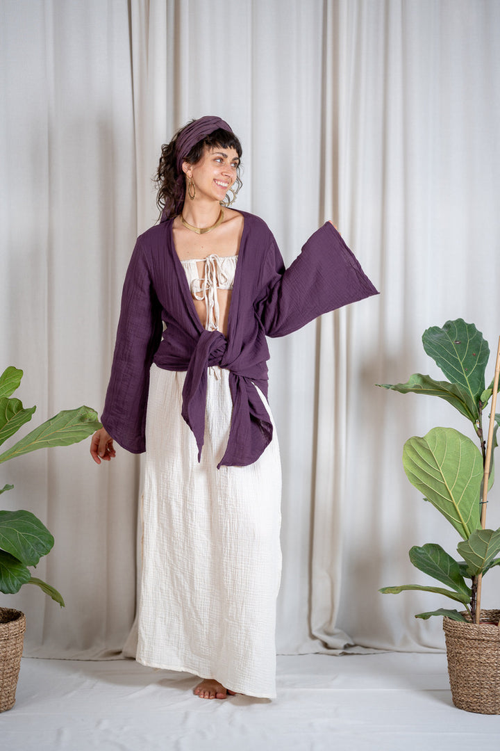Yumana Musselin Kimono
