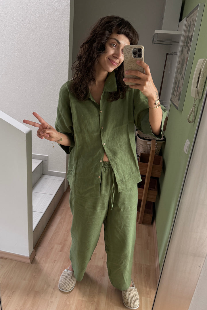 Leinen Pyjama aus 100% Leinen